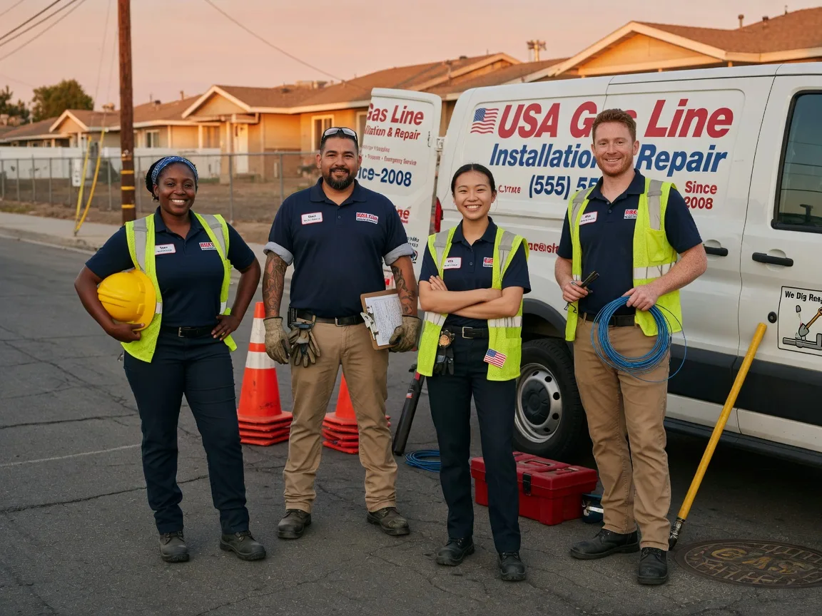 Gas Line Installation company in Yale, SD